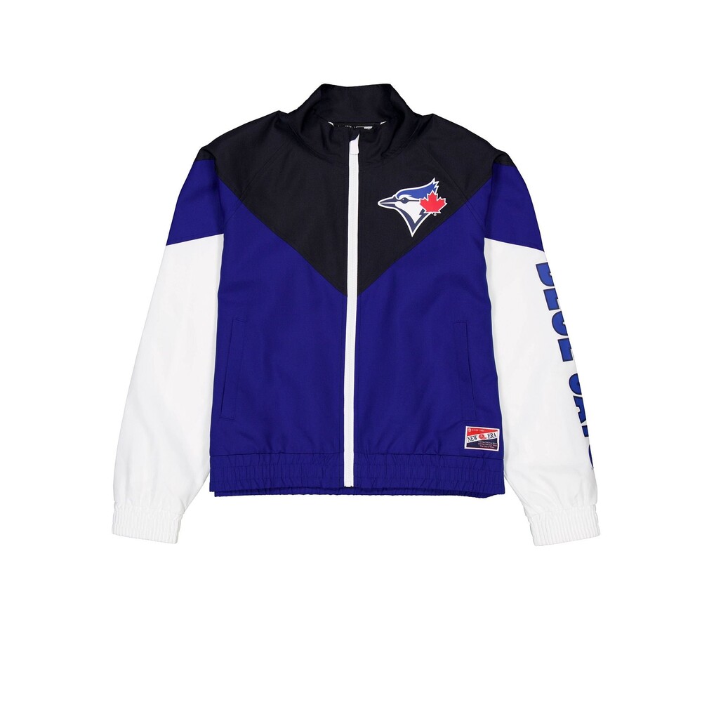 New Era Toronto Blue Jays Throwback Women's Windbreaker - Size M
